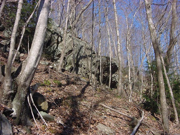 Rocks along the Trail